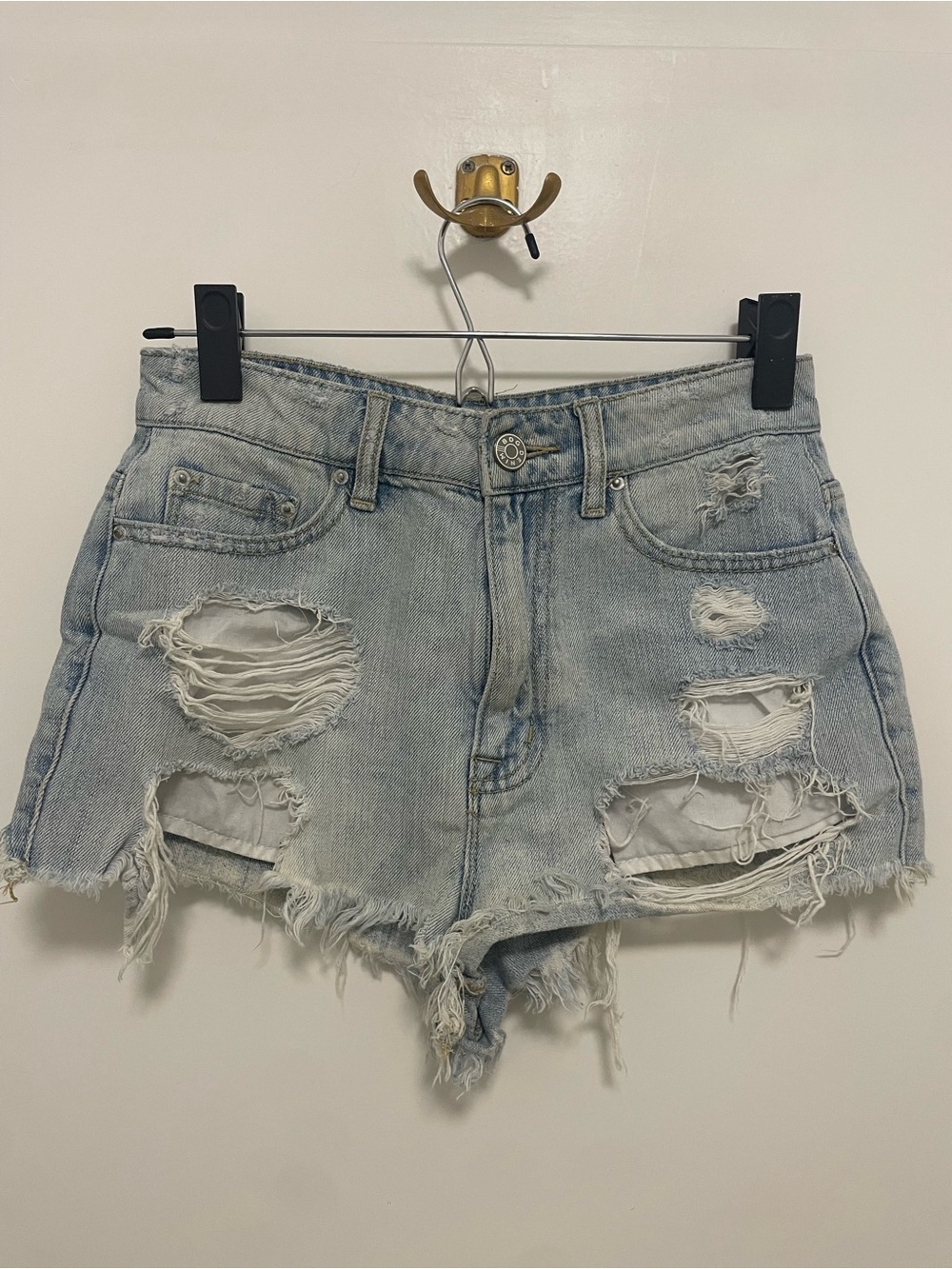 BDG Super High Rise Cheeky Jean Shorts